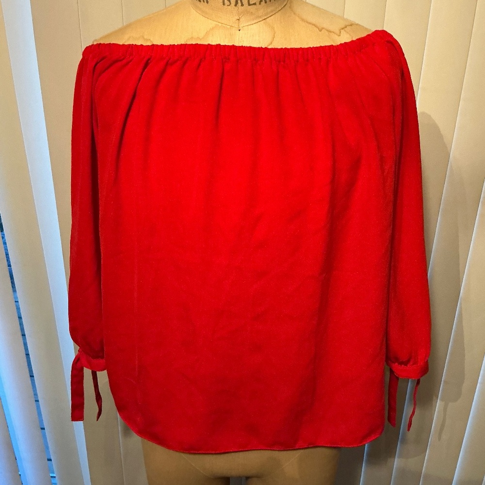 J crew shoulder top xl